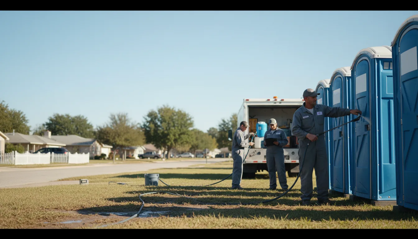 Long-Term Portable Toilet Rental in Laurel, MD near me